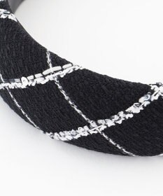 GRACE CONTINENTAL ツイードカチューシャ