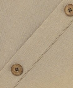 自由区 S 【セットアップ対応】リネンストレッチ ジレ