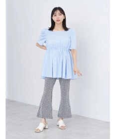 earth music&ecology スクエアネックチュニック