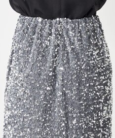 NAVE 【Nave・洗える】スパンコール スカート