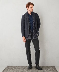 JOSEPH ABBOUD 【ソフトな着心地】ペイズリー柄 コーデュロイシャツ