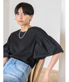 AMERICAN HOLIC 袖フレア５分袖カットプルオーバー