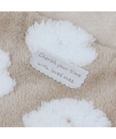 PET PARADISE ペットパラダイス ボア寝袋 丸型 《お花柄》S 径50cm  超小型犬