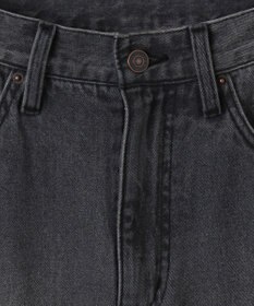 WEGO スプレーペイントストレートデニムパンツ