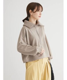 Green Parks ・ＥＬＥＮＣＡＲＥ　ＤＵＥ　スエードポンチハーフＺＩＰ