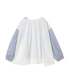 AMERICAN HOLIC 異素材バックタックドッキングプルオーバー