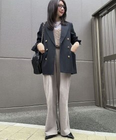 Green Parks タック入り裏起毛スウェットパンツ