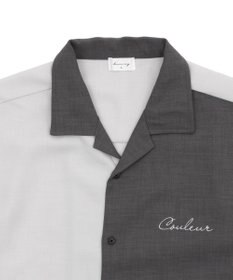 WEGO 【速乾/しわになりにくい/MLサイズ展開】ドライポリカラーブロックシャツ（SS）