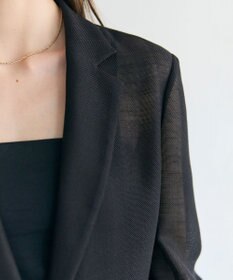 BEIGE， LIATRIS / シアー テーラードジャケット