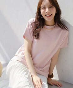 ANY SIS 【美ライン大人T】半袖 Tシャツ ピンク