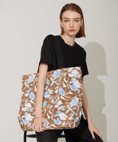 ICB ウォーターフラワープリント トートバッグ