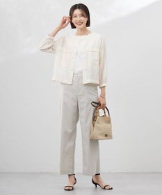 J.PRESS LADIES 【2way】 バンブー カゴ バッグ