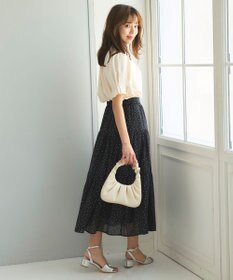 Feroux ドットティアード スカート