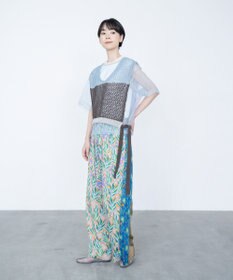 COQ STRATA 和紙ショート丈ベスト