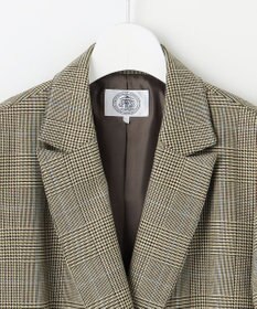 J.PRESS LADIES S モナベールツイル チェック ダブル ジャケット