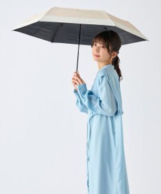 MOONBAT 【遮光100％/３秒で折りたためる日傘】晴雨兼用 折りたたみ傘 ウラワザ バイカラー