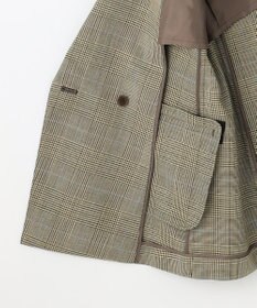 J.PRESS LADIES S モナベールツイル チェック ダブル ジャケット