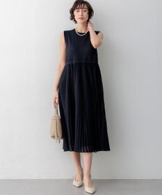23区 【先行予約】プリーツニット ワンピース
