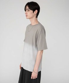 WEGO 【ユニセックス着用ITEM/MLサイズ展開】グラデーションワンポイントT（SS）