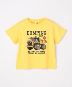 ANY KIDS 【洗濯機可能】はたらく車プリント 半袖Tシャツ