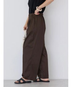 AMERICAN HOLIC イージーケア＋接触冷感ウエストタックワイドパンツ