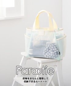 ROOTOTE 3670【仕切り+自立】LT.デリ.パルーティ.クリア-A