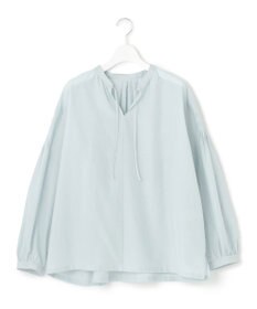 23区 【洗える】コットンシルクローン スキッパー ブラウス