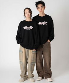 WEGO 【ユニセックス着用ITEM/SMLサイズ展開】アソートグラフィックプルオーバー（2）