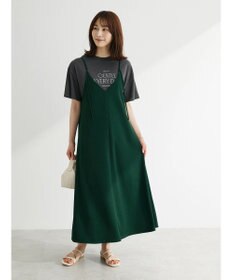 Green Parks BEST PRICE 前後２ｗａｙカットリブキャミワンピース