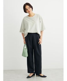 Green Parks ５分袖ピグメントロゴプルオーバー