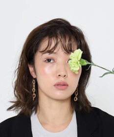 CASUMINO chain 7連 イヤリング