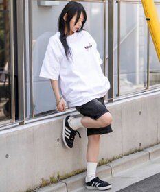 WEGO 【ユニセックス着用ITEM】別注VISIONボックスロゴゴーストスケーターT（SS）