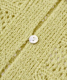 AMERICAN HOLIC 【前後2WAY】レース編みニットベスト