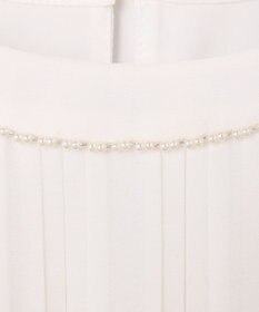 ANY SIS 【洗える】フロントプリーツシフォン ブラウス