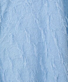 YECCA VECCA 2wayリボンフリンジニットカーディガン