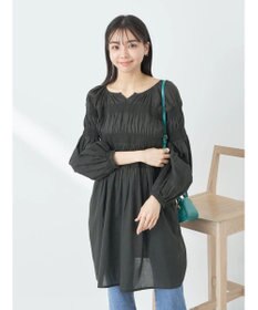 earth music&ecology シャーリングチュニック