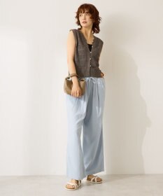 AMERICAN HOLIC 【前後2WAY】レース編みニットベスト