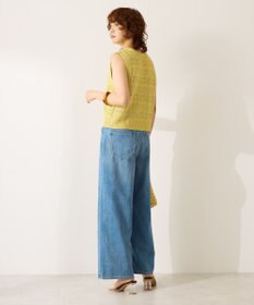 AMERICAN HOLIC 【前後2WAY】レース編みニットベスト