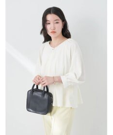 earth music&ecology ペプラムブラウス