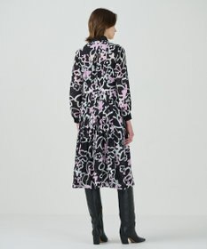 GRACE CONTINENTAL キカフラワープリーツドレス