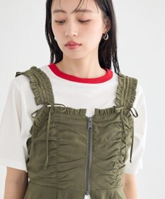 earth music&ecology ペプラムビスチェ