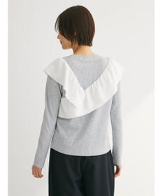 Green Parks ・ＳＵＧＡＲ　ＳＰＯＯＮ　アシンメトリーフリルロンＴＥＥ