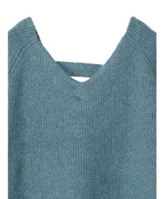 Green Parks ・Ｐｅｔｉｔ　Ｆｌｅｕｒ　両Ｖネックニットチュニック