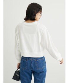 Green Parks ・ＥＬＥＮＣＡＲＥ　ＤＵＥシャーリング袖プルオーバー