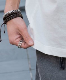 WEGO 【ユニセックス着用ITEM】ラグラングラフィックBIG　T（SS）