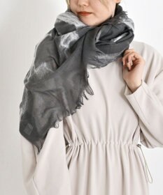 muto ニードルパンチ シルクウールストール