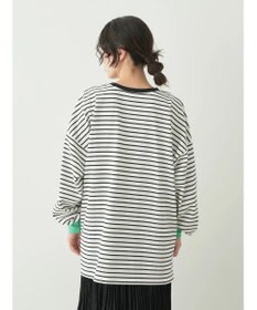 earth music&ecology トリカラーボーダーロンＴＥＥ