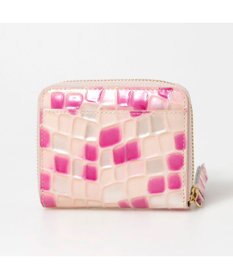 UNBILLION ペルケ perche / クロコエナメル・ジャバラカードウォレット