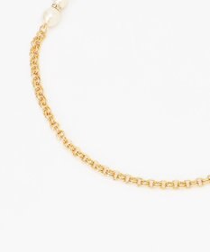 自由区 リングチェーンパールネックレス