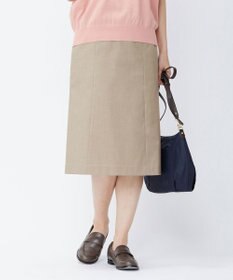 J.PRESS LADIES L 【洗える・撥水・防汚】コットンFITTYシャーク スカート